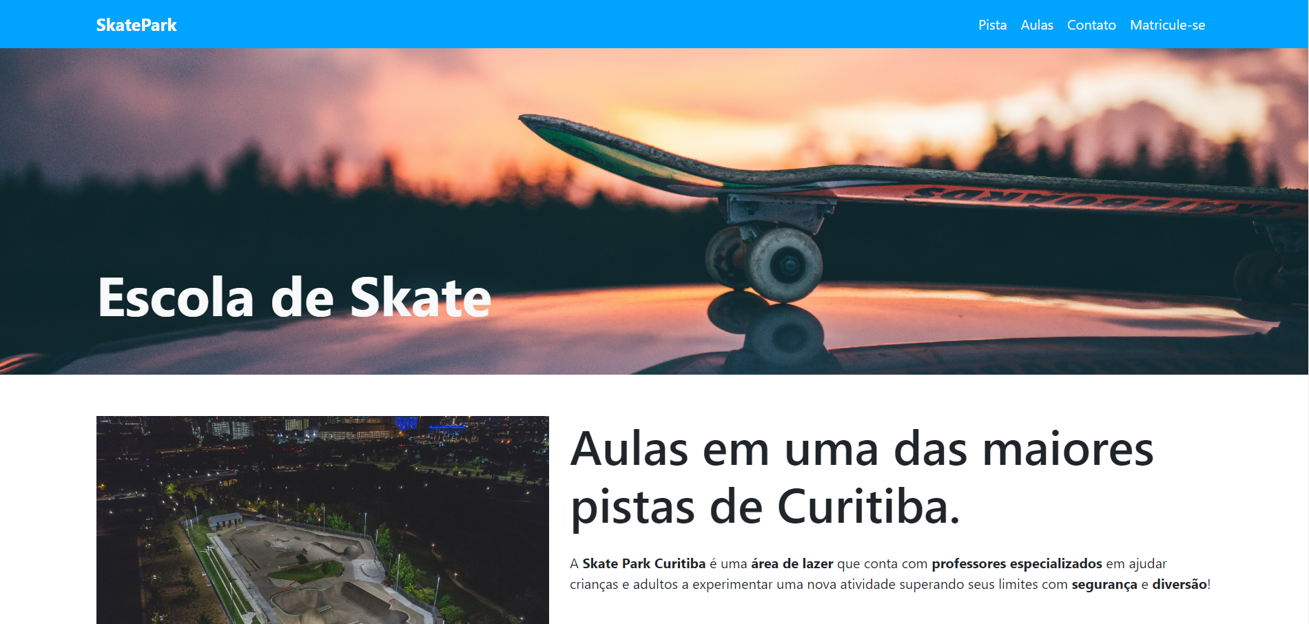 Agora eu sei exatamente como andar de skate