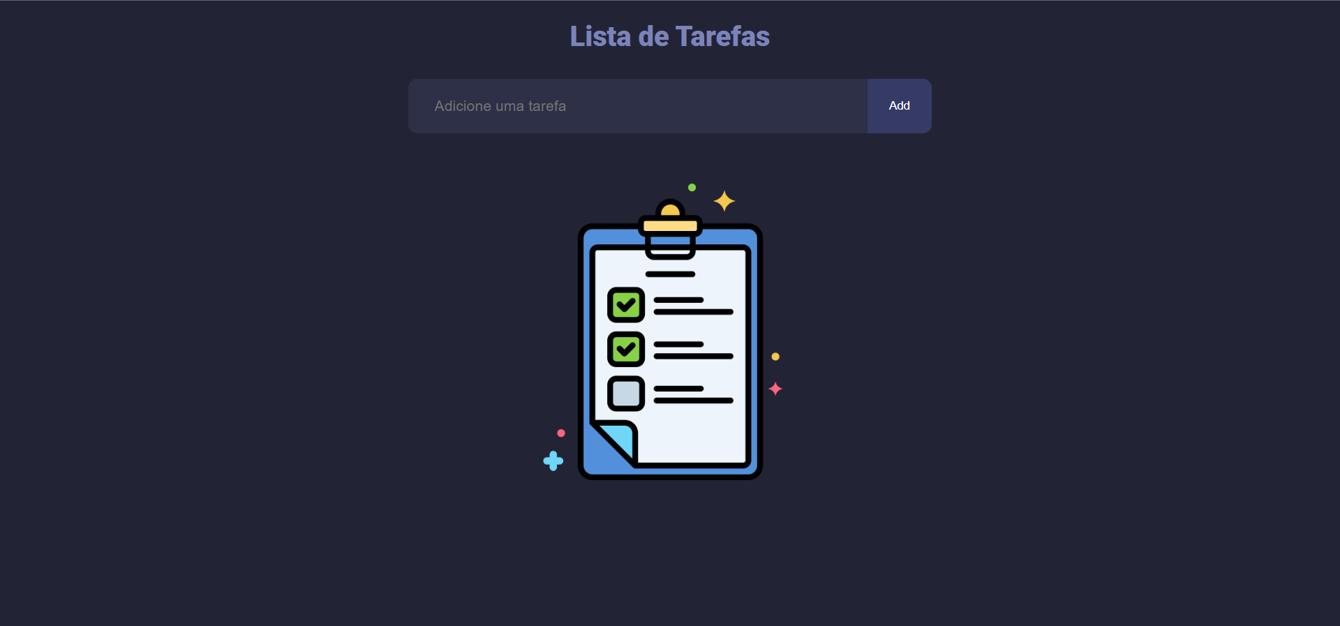Um simples aplicação TO-DO list